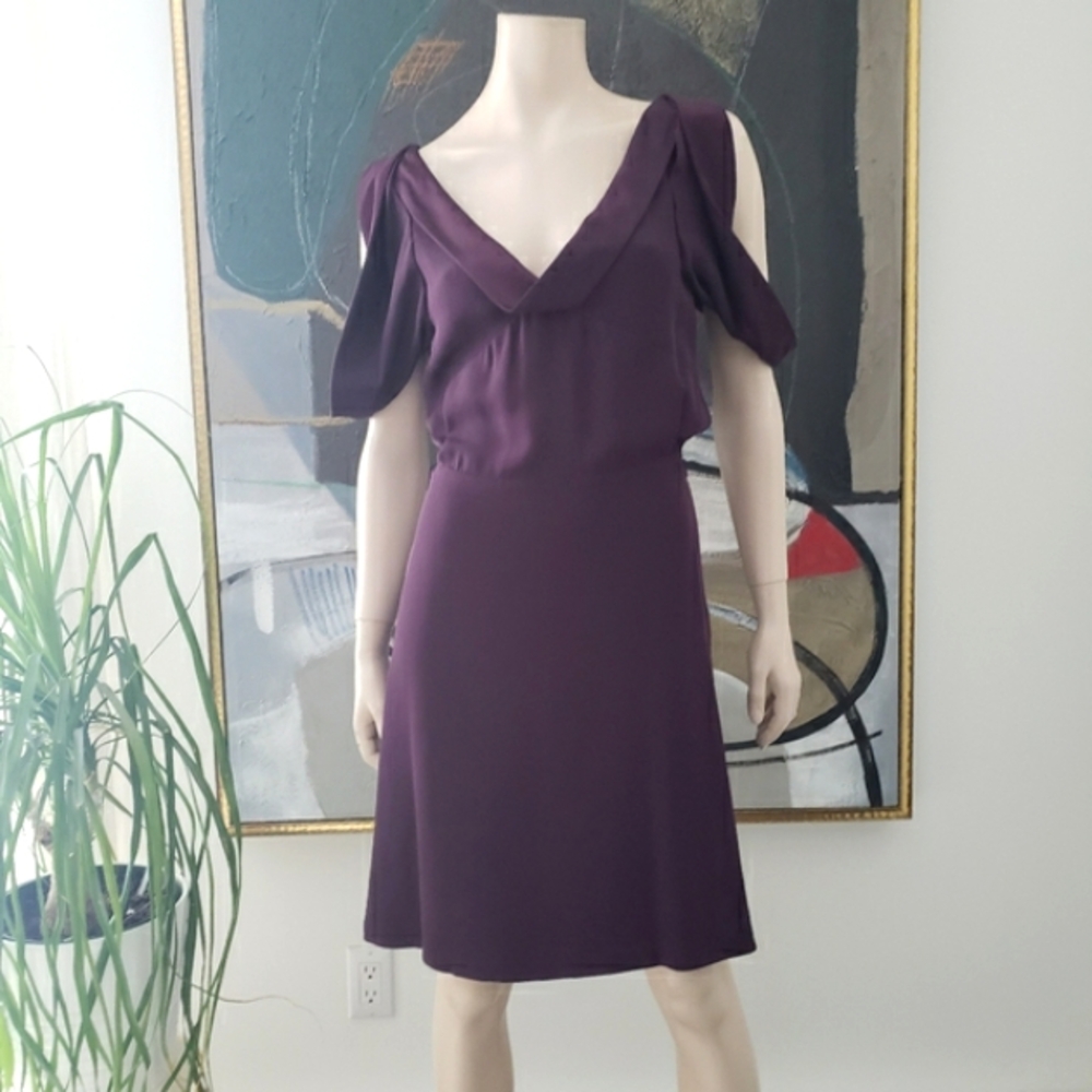 Gucci | Cold Shoulder Silk Dress